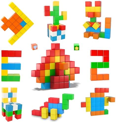 Manyetik Blok Oyuncak 72 Adet / Set
