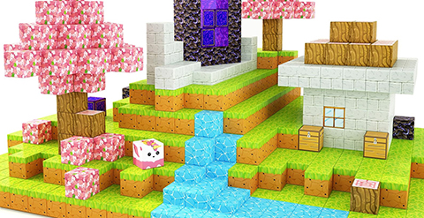 Manyetik Blok Oyuncak 96 Adet / Set