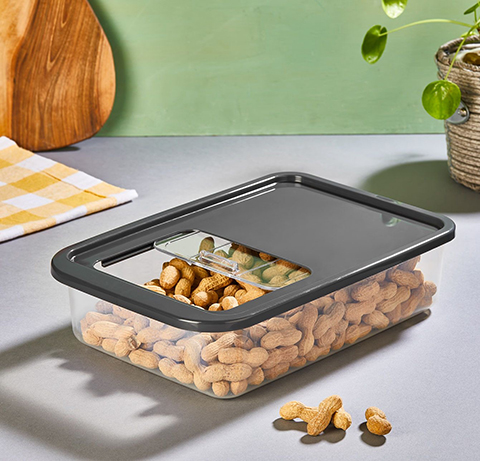 Sürgülü Kapaklı Saklama Kutusu 5 Lt