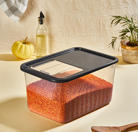 Sürgülü Kapaklı Saklama Kutusu 10 Lt