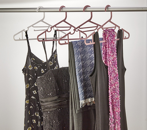 Esnek Elbise Askı 6 Adet / Set