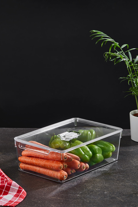 Fresh Kapaklı Kristal Buzdolabı Düzenleyici 200 X 325 X 100 mm