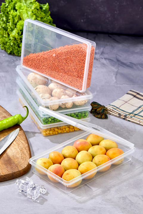 1 Lt Kendinden Kapaklı Buzdolabı Organizer