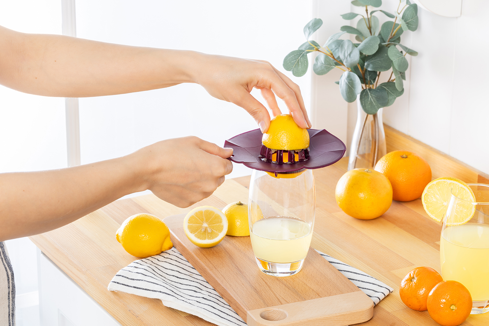 Pratik Narenciye Sıkacağı Süzgeçli