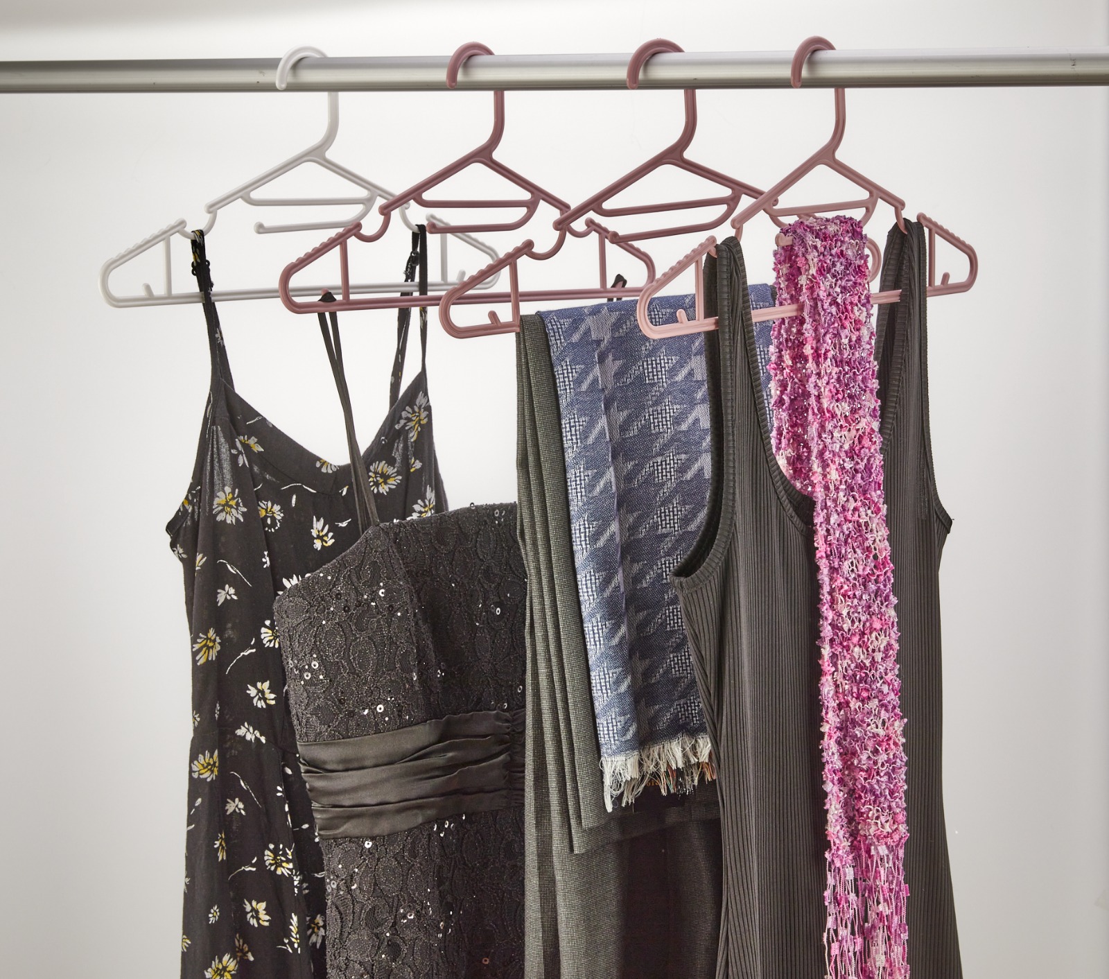 Esnek Elbise Askı 6 Adet / Set