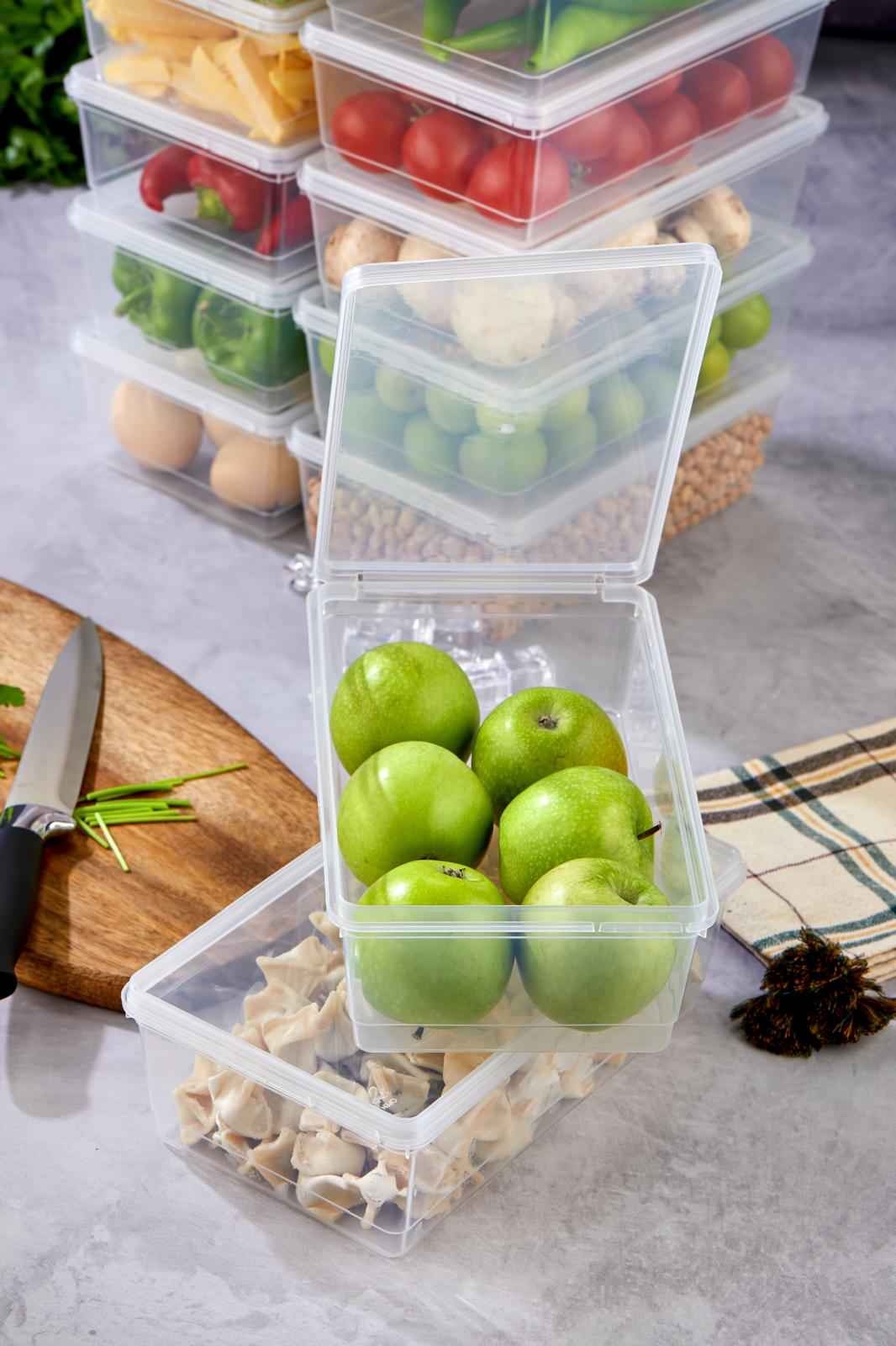 2 Lt Kendinden Kapaklı Buzdolabı Organizer